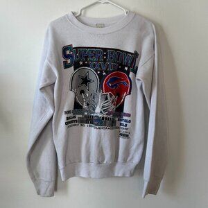 Vintage Cowboys vs. Bills Super Bowl Sweatshirt